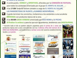 Sábado 22 de junio San Juan en Cabañes.