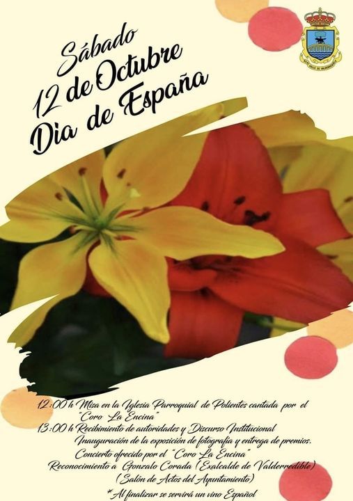 El Portaluco celebra el Día de España en Polientes con el Coro Ronda La Encina el sábado día 12 de octubre