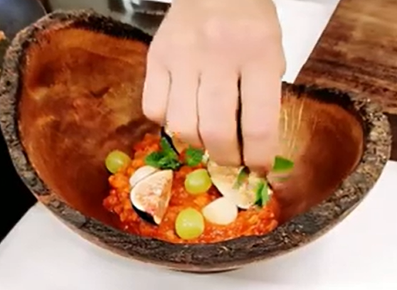 Sopa de tomate a la extremeña