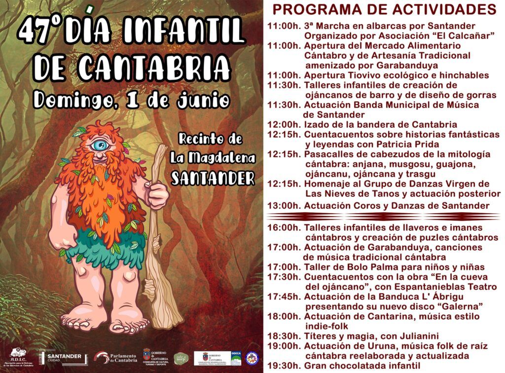 Domingo 1 de junio 47 Día Infantil de Cantabria Domingo 1 de junio 47 Día Infantil de Cantabria