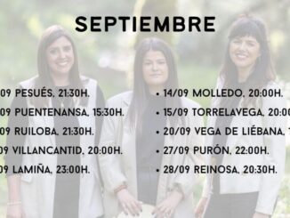 Pandereteras de Ruente en Septiembre