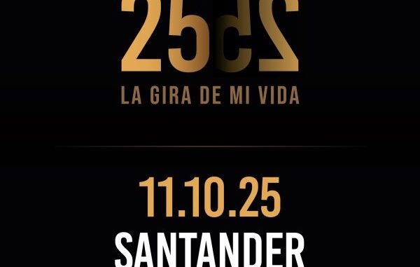 Antonio Orozco el sbado 11 en Santander con «La gira de mi vida», Palacio de los Deportes
